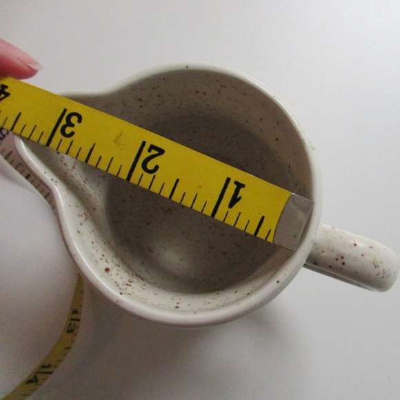 Homespun Speckled creamer - Picture 6 of 6